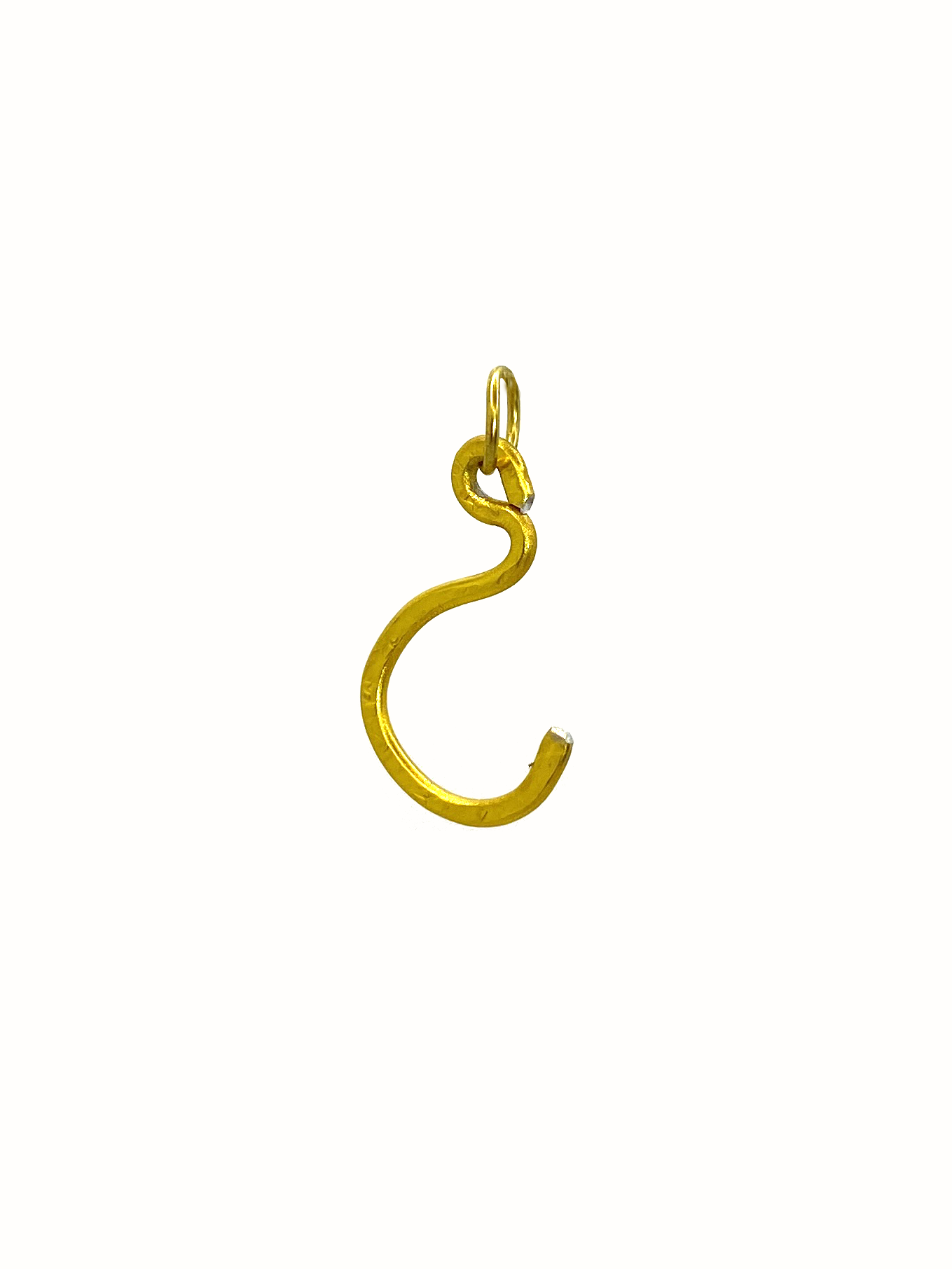 C - Letter Golden Pendant