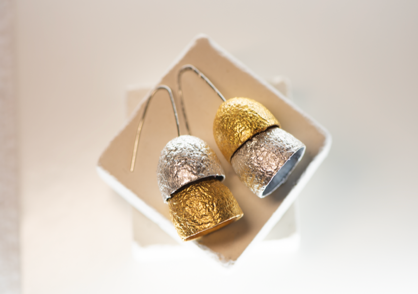 Campanile Cocoon Earrings Detail