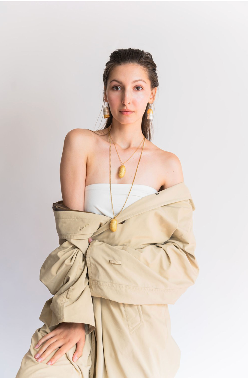 Campanile Cocoon Earrings Model