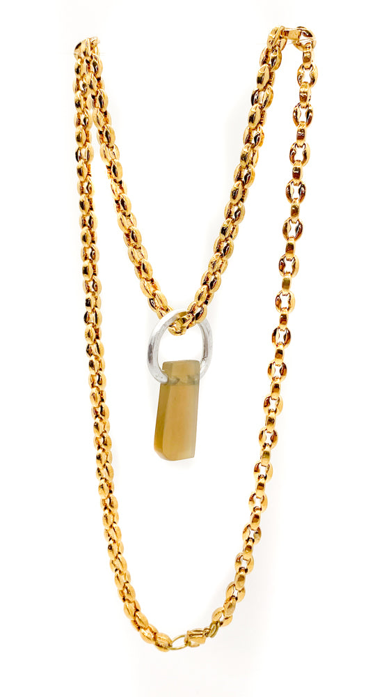 Cleo Necklace_ivory_