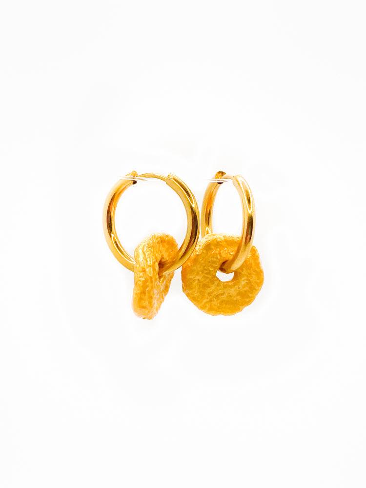 Dangly Hoop - Mini - everyday jewelry side