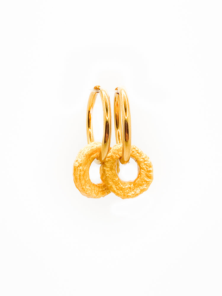Dangly Hoop Medium earrings pair