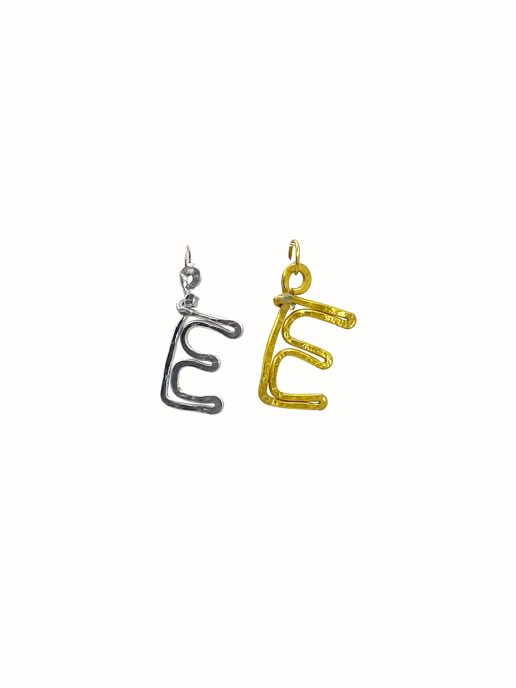 E - Mix Letter Pendant