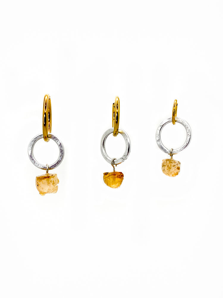 Earth Elemental Pendant - Light Beige Triple