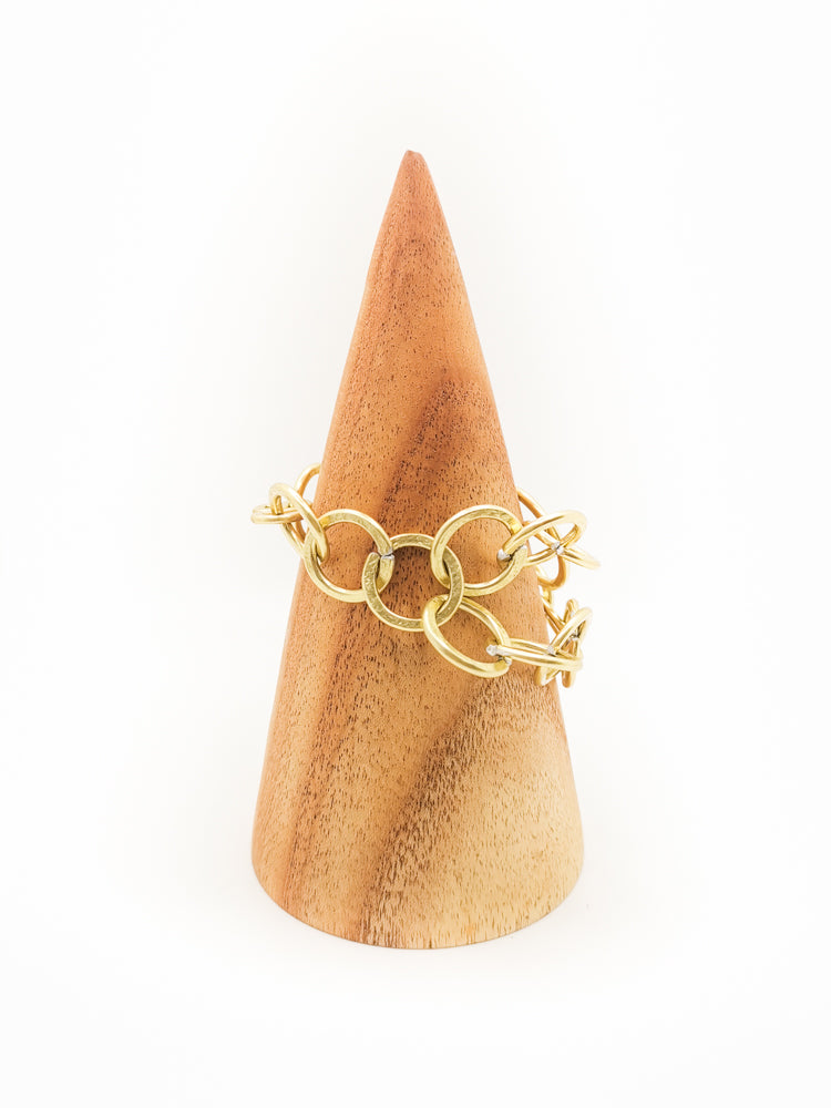 Egida Gold Double Bracelet Side Detail