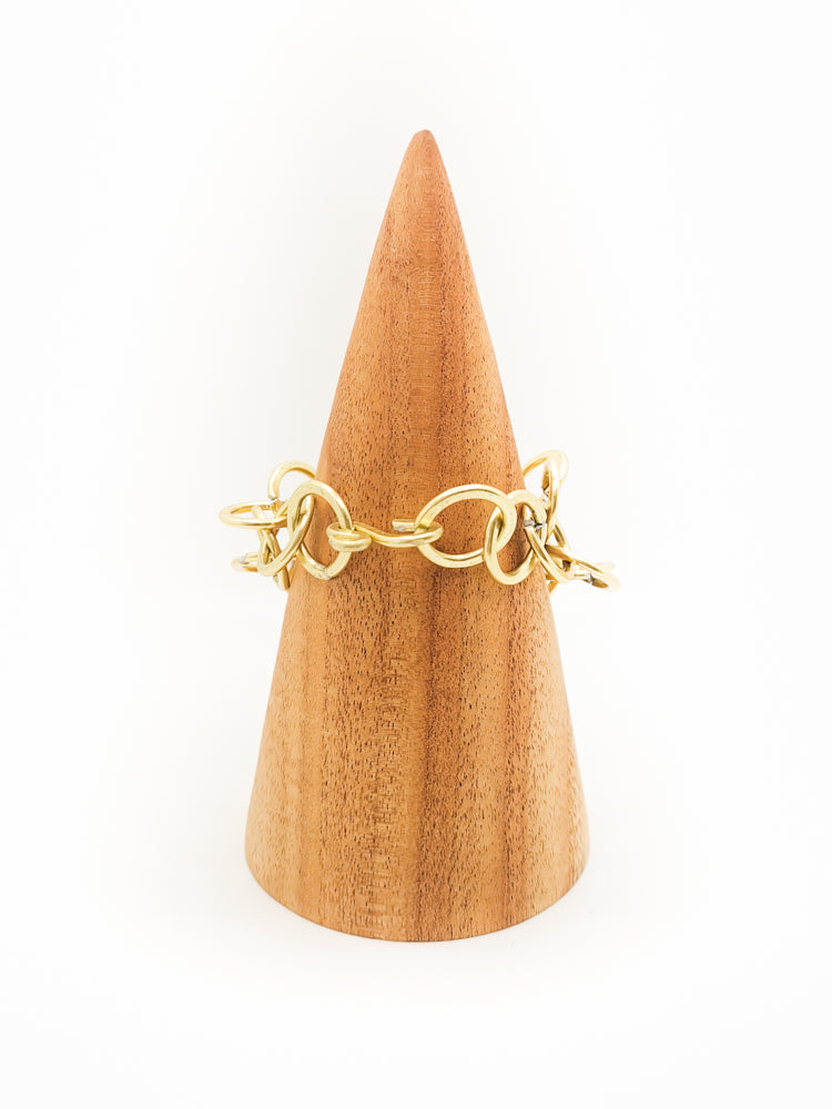 Egida Gold double Bracelet Side Detail