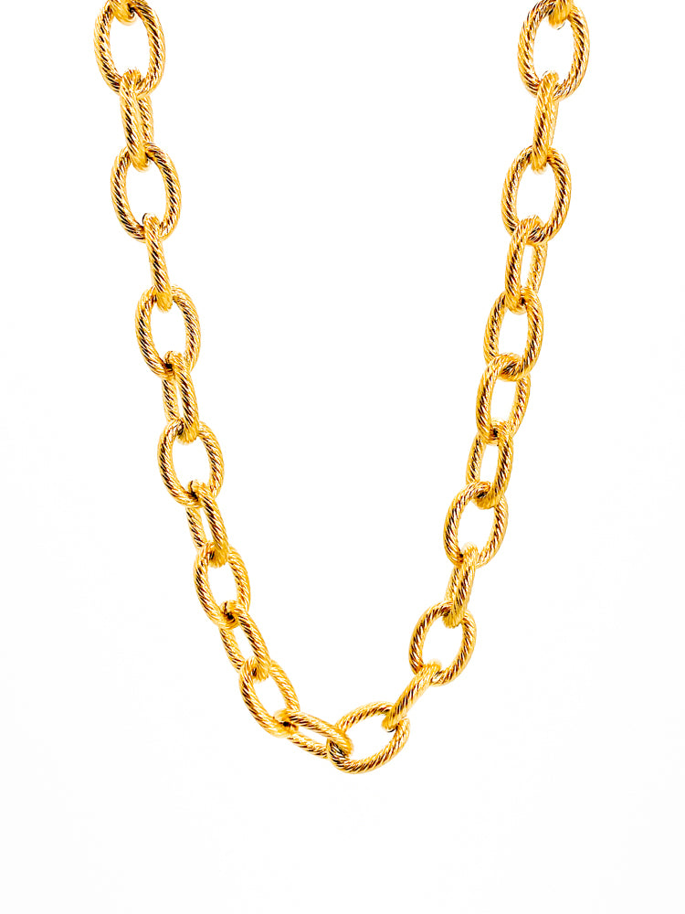 Elemental Air Chain Gold