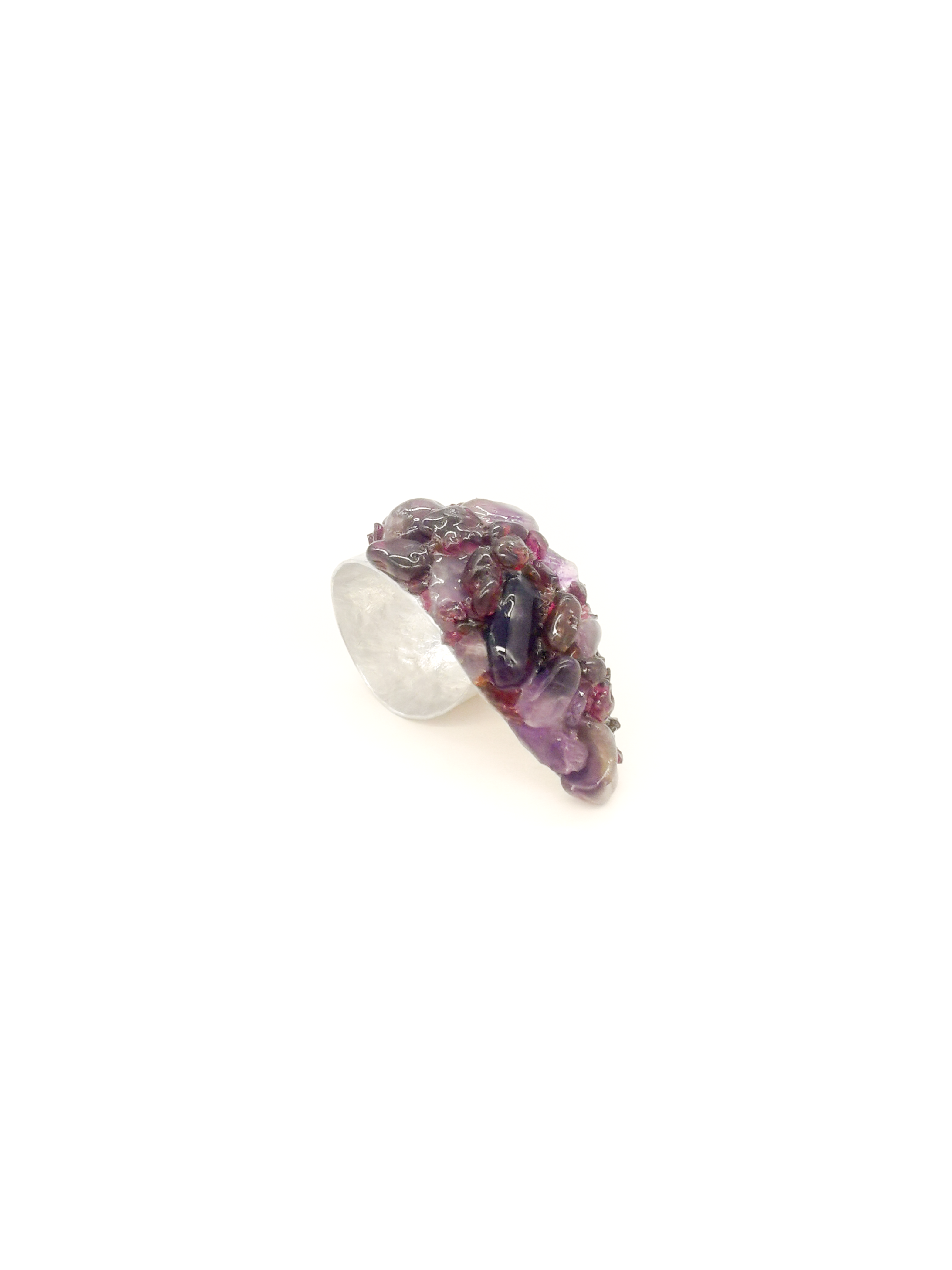Violet Link Ring