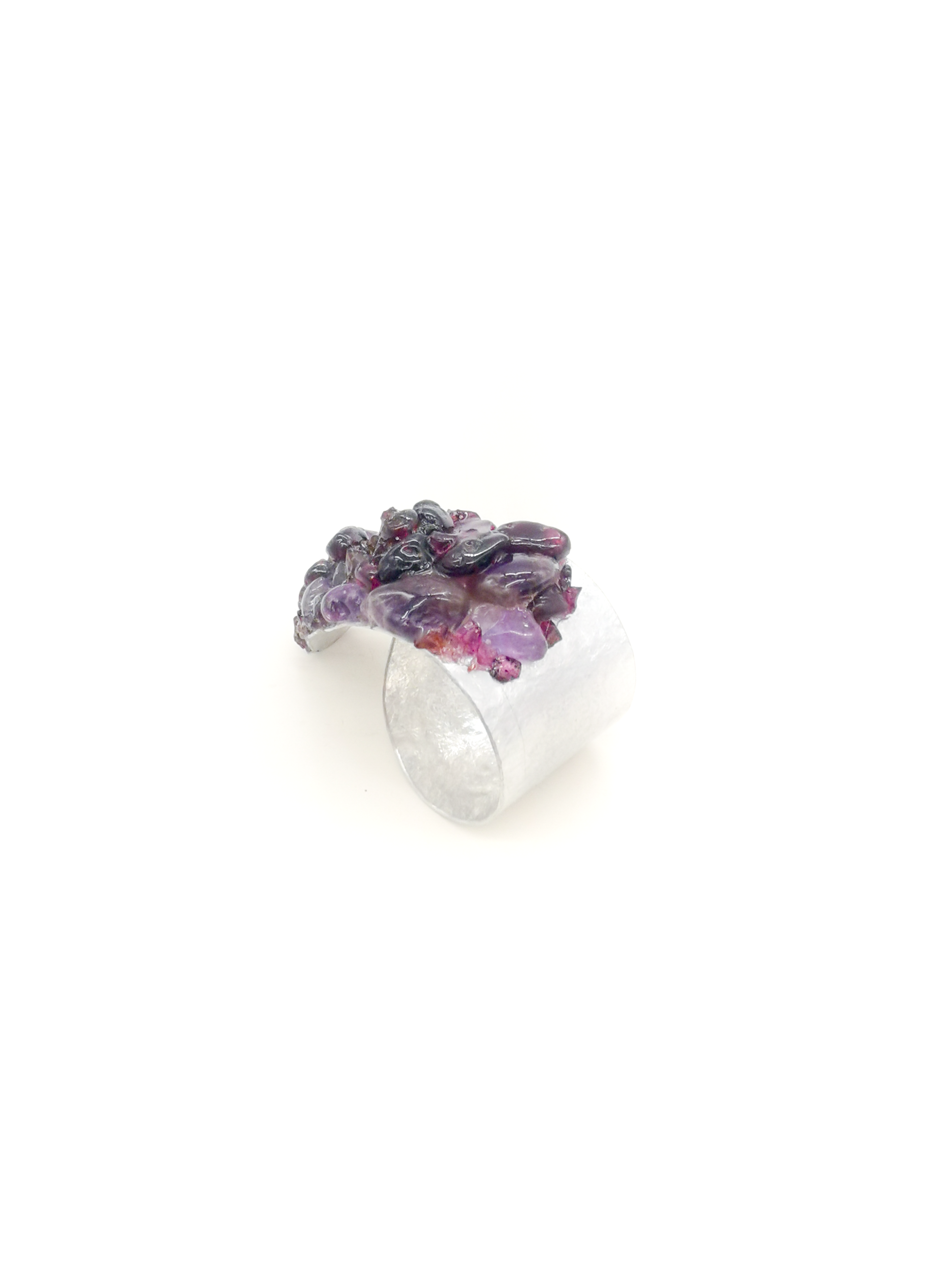 Violet Link Ring