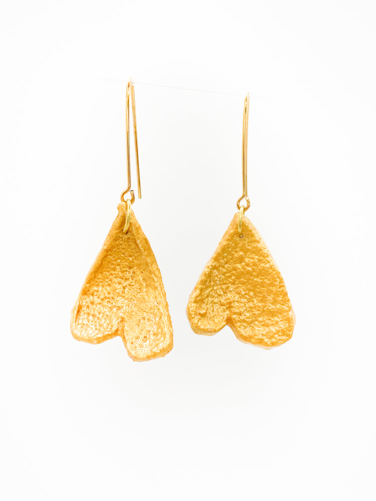 Heart Earrings Detail