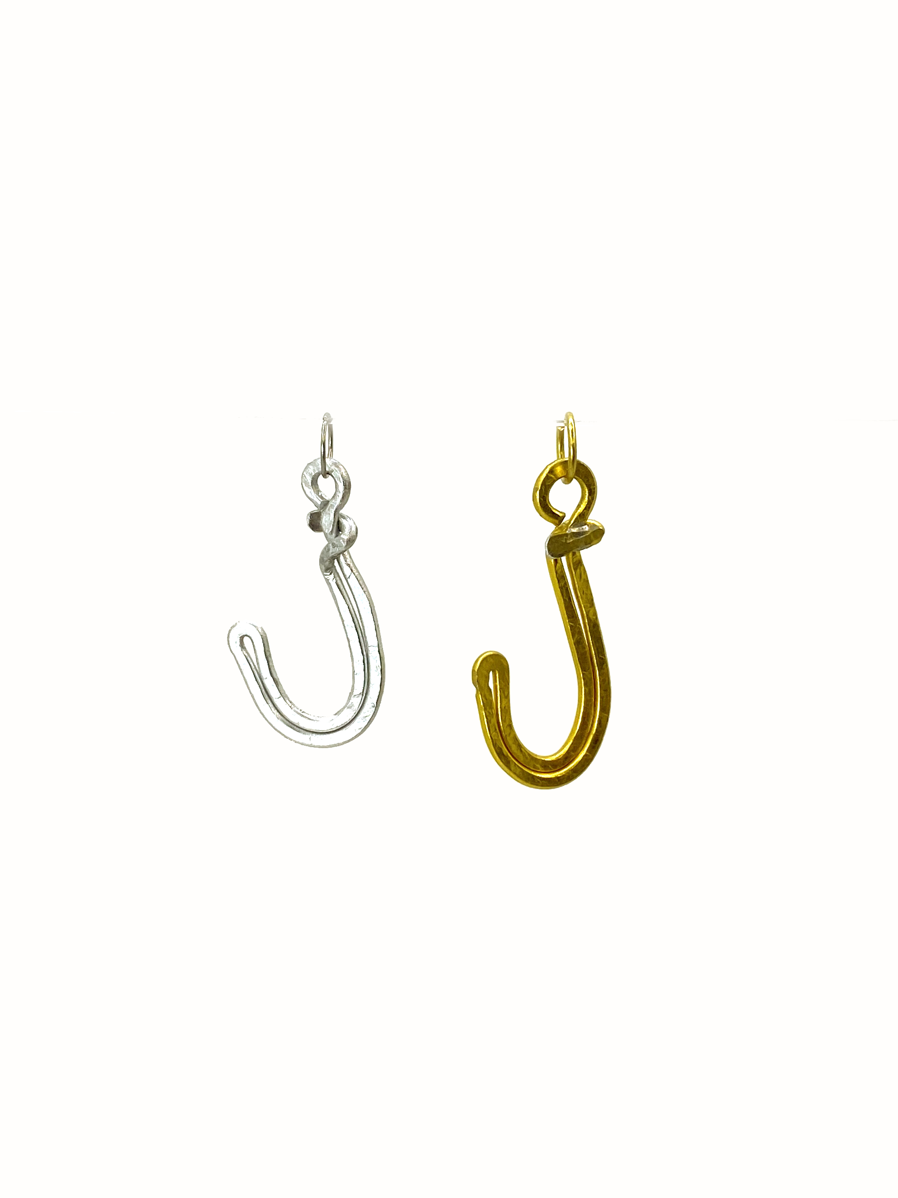 J - Mix Letter Pendant