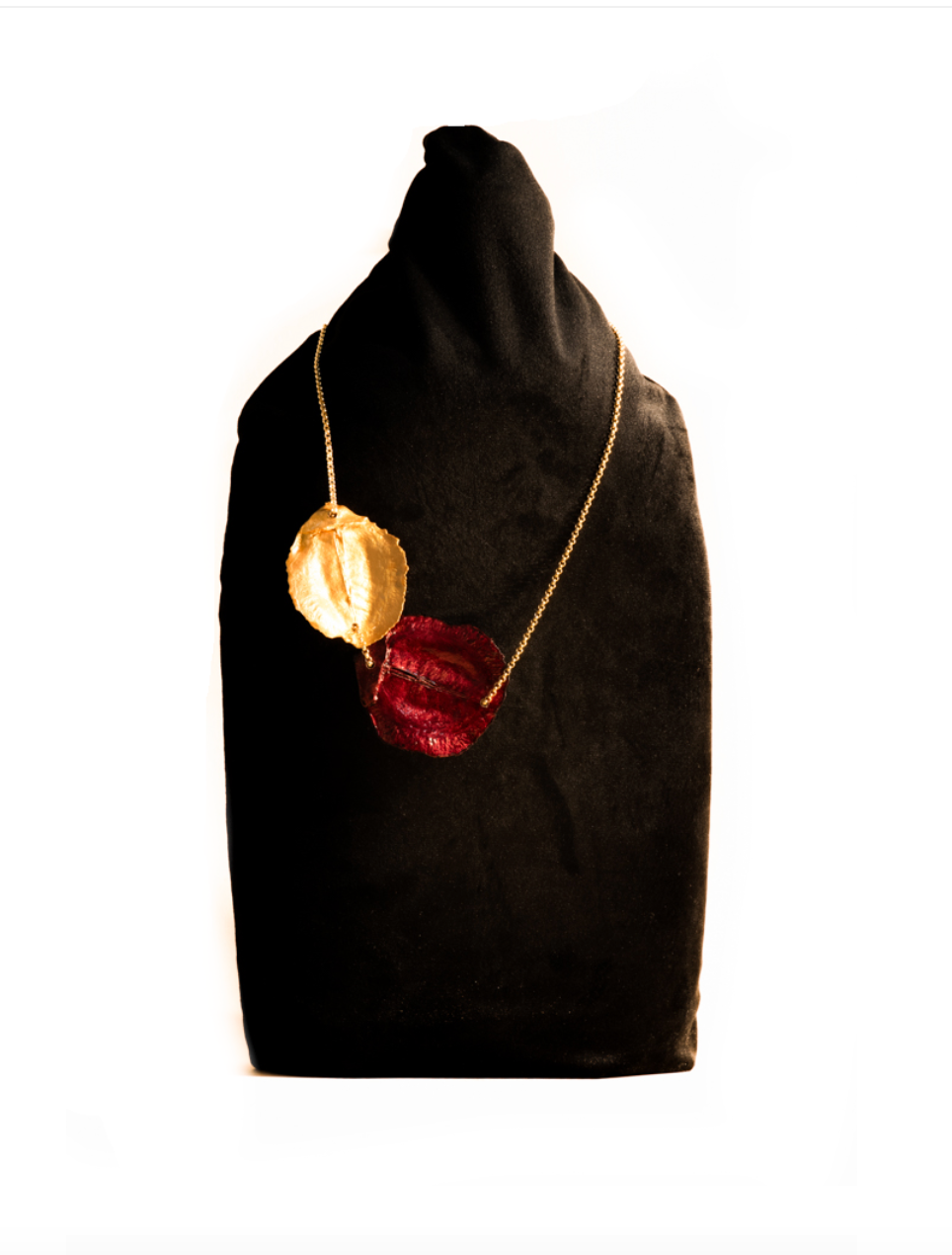 Jacarandá Necklace - Wine