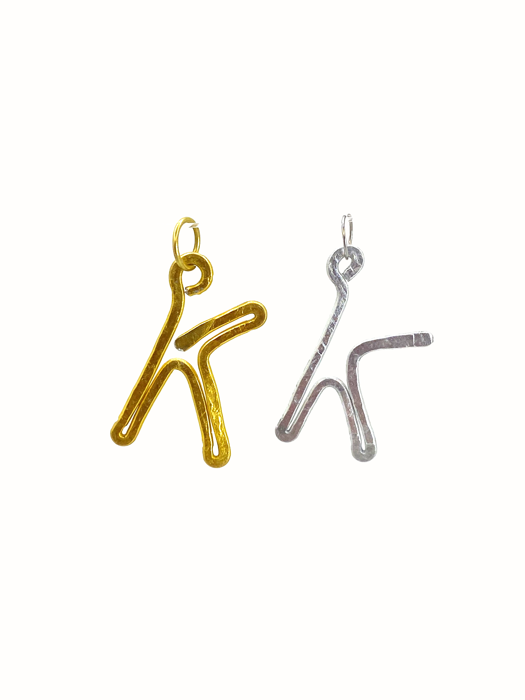 K - Mix Letter Pendant