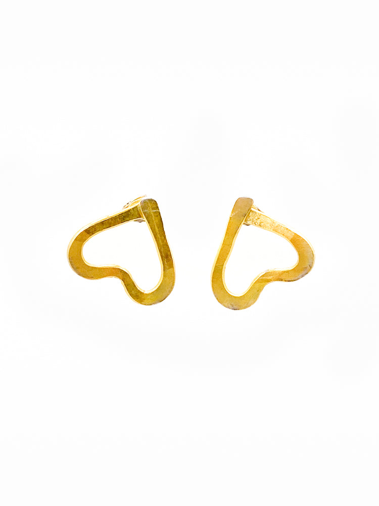 Kelly Heart - Small Gold