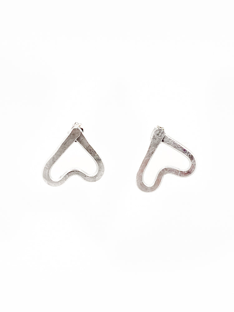 Kelly Heart - Small Silver