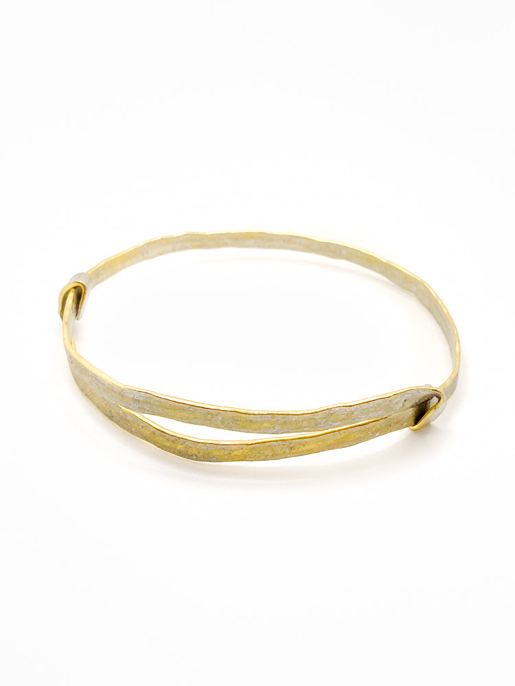 Louvata Bangle Bracelet Champagne