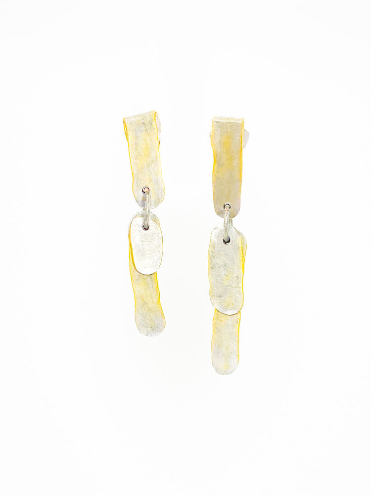 Louvata Medium Straight Earrings