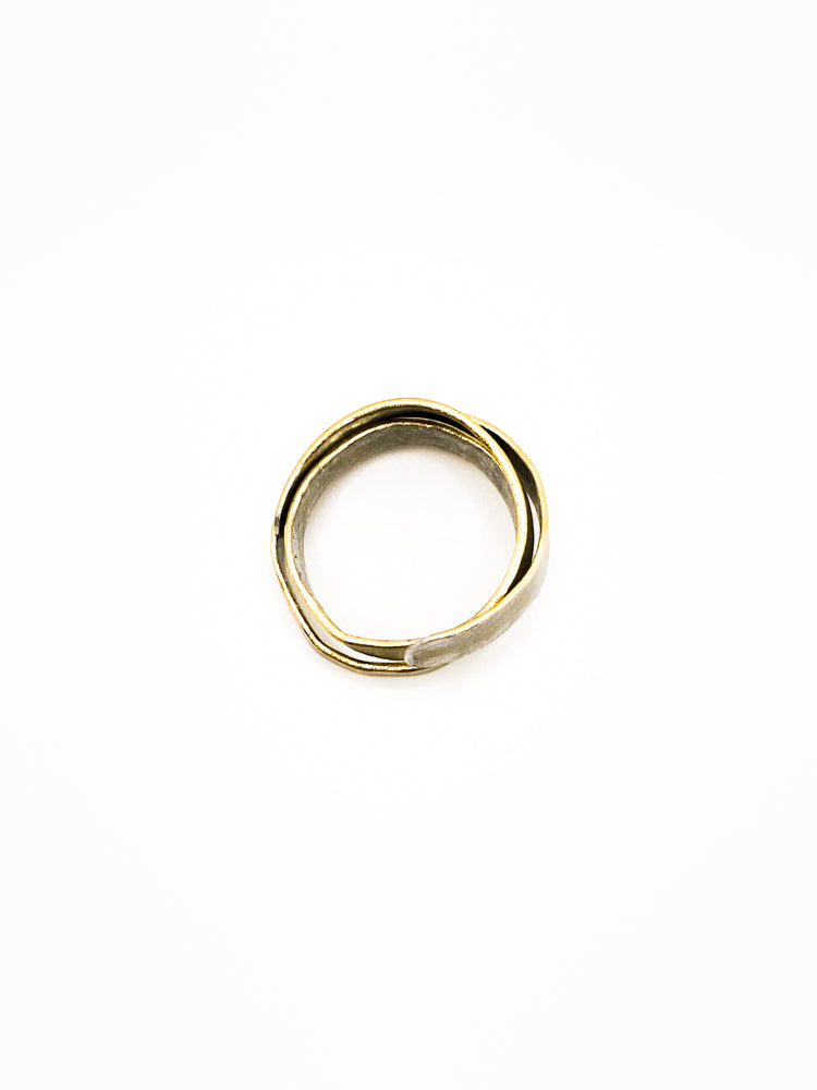 Louvata Ring Champagne bottom