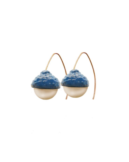 Majorica Pearl Oak Earrings Ocean