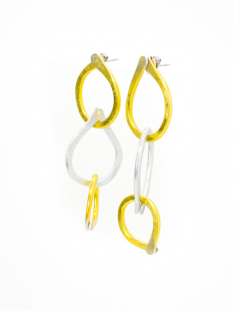 MixTriple Hoop Earrings Details