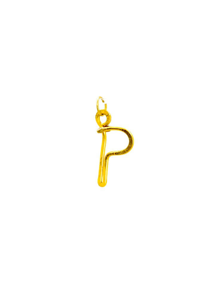 P - Letter Pendant