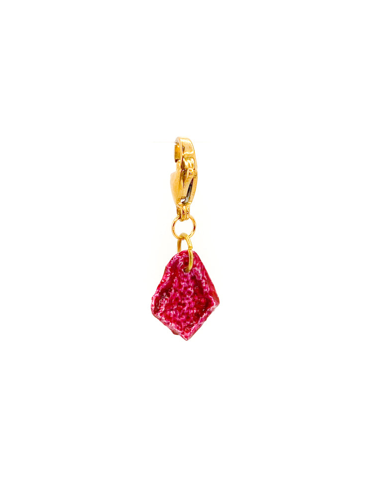 Rose_Petal_Orange Skin Pendant front