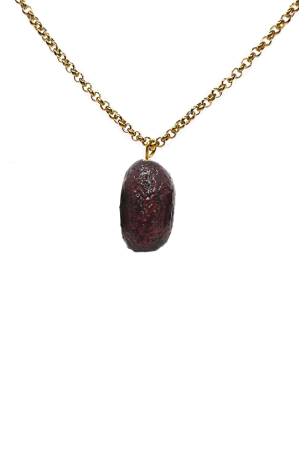 Silk Cocoon Necklaces Ebony