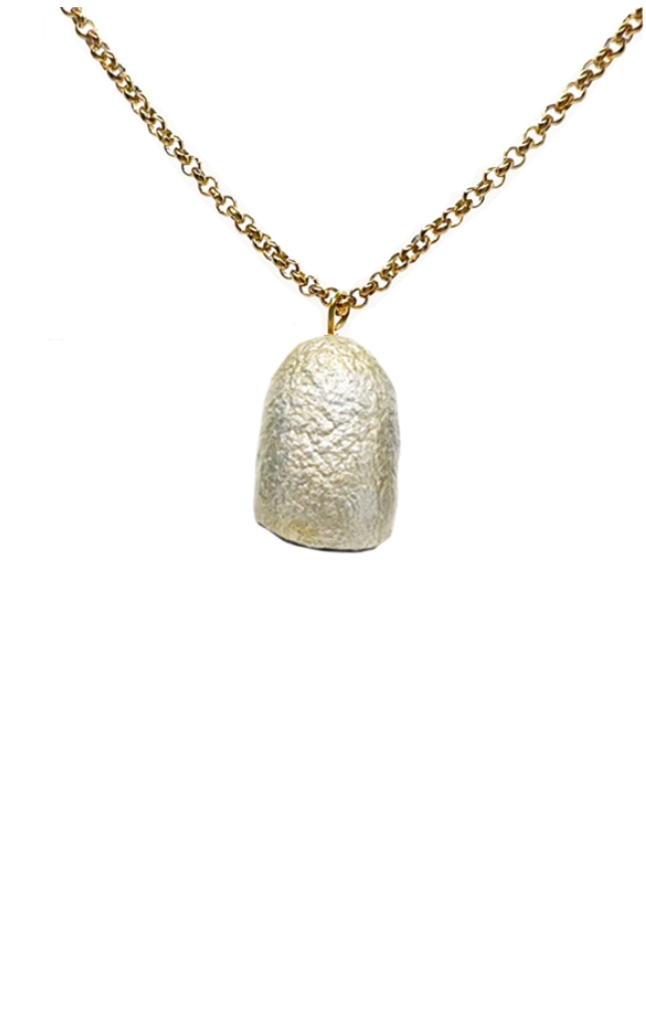Silk Cocoon Necklaces Ice