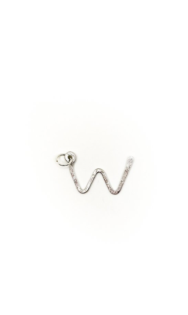 W - Letter Pendant