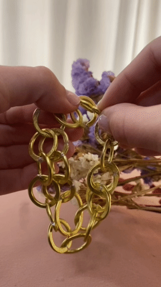 Egida double Bracelet Gold