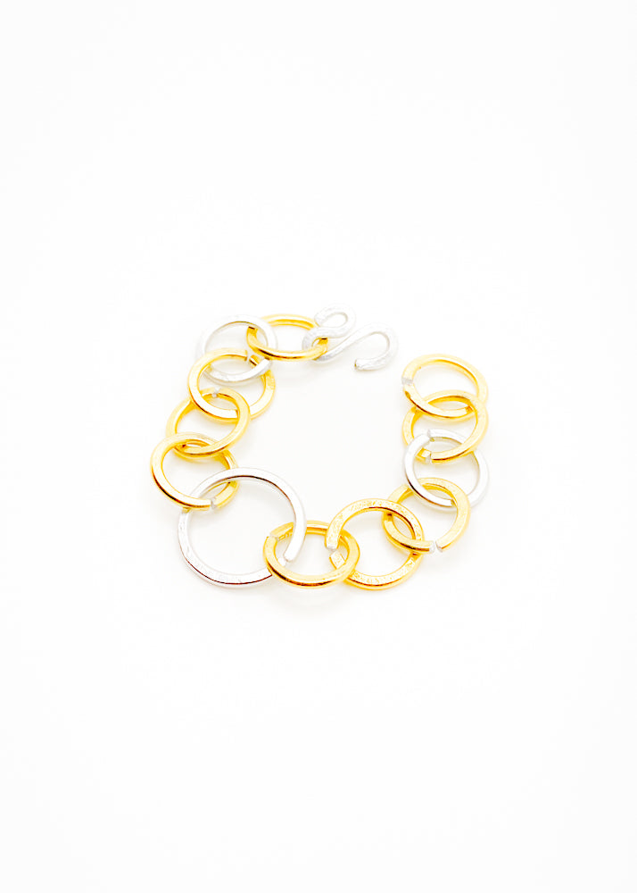 Silvergold Aluminium Bracelet