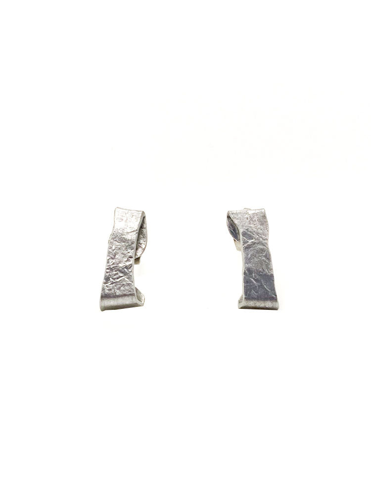 Tiny Hoops Silver