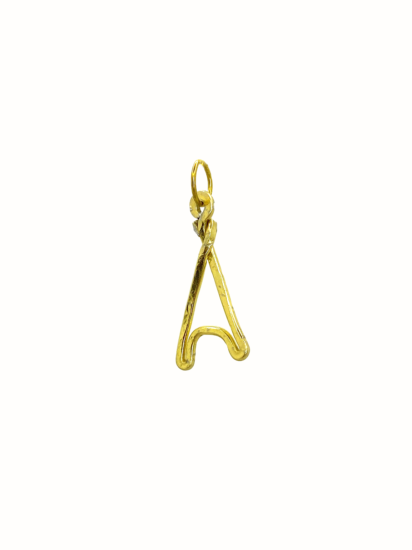 A - Letter Golden Pendant