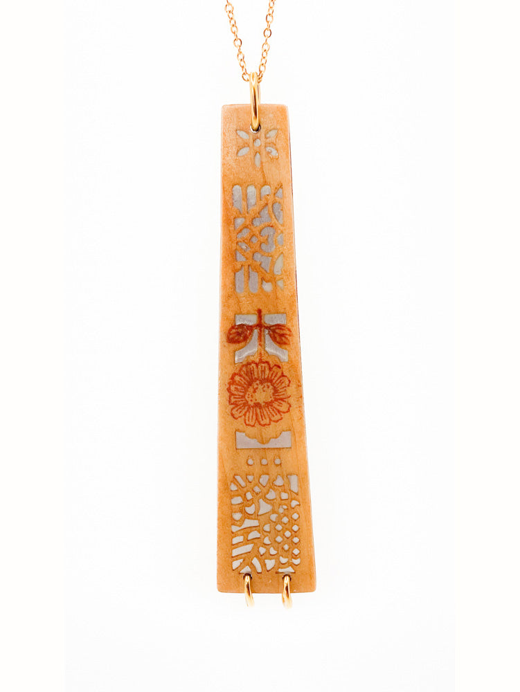 Aureva_Air_Necklace_sandal_wood_recycled_fan pendant mix and match charm
