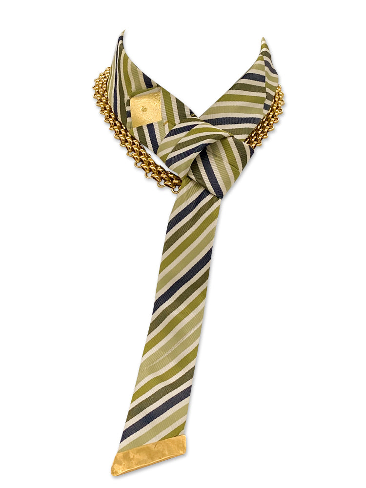 Breeze Neckwear Thin with knot and arianne chain