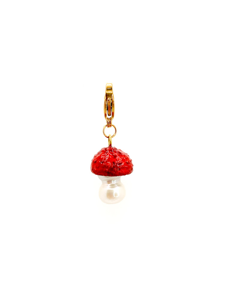 Champi Charm Pearl Freshwater bright vermillion