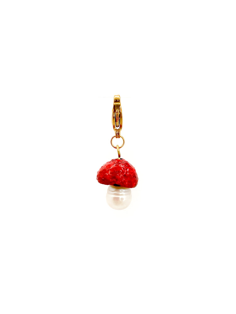 Champi Musgo Charm Pearl Freshwater rouge vif side