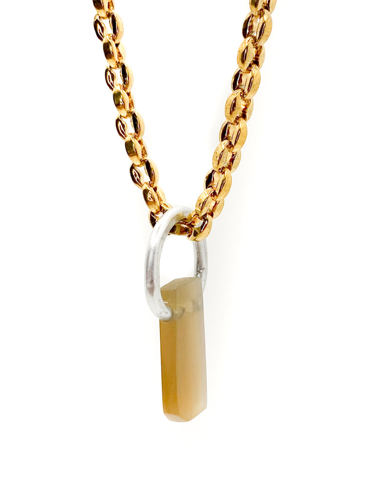 Cleo Necklace_ivory_detail