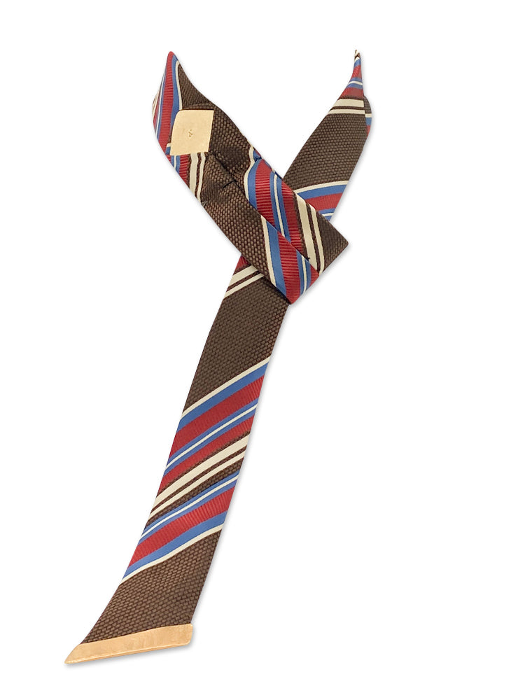 Coffee Steam scarf necktie neckwear brown bordeaux