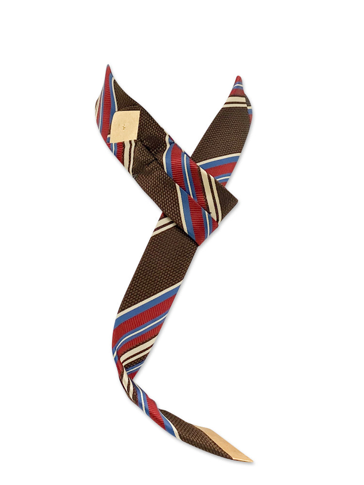 Coffee Steam scarf necktie neckwear brown bordeaux