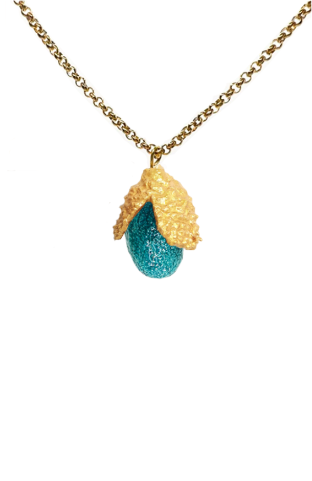 Cork Acorn Necklace Paradise