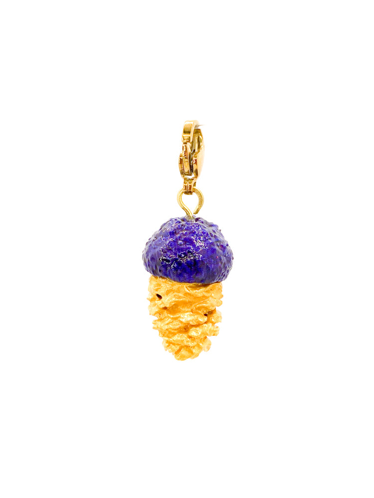  Delice Purple Mix and match Pendant Pine Charm 