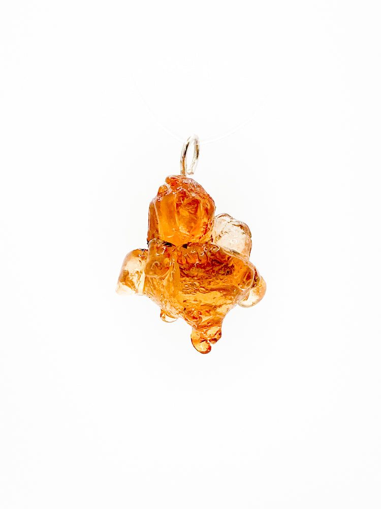 Earth Elemental Pendant - Bronze Ecorce Front 