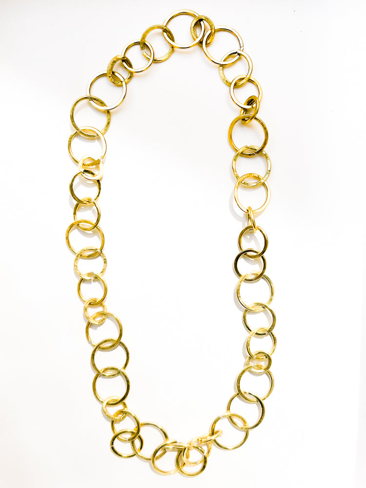 Egida Long Necklace Gold Mix Product