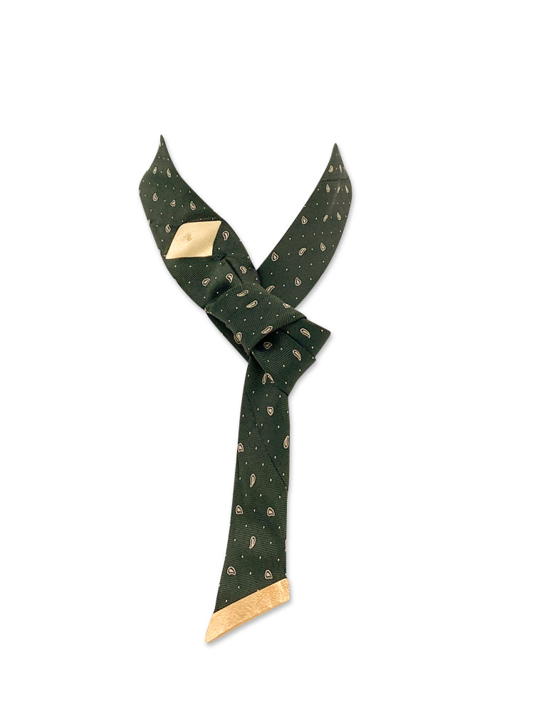 Forest whispers Neckwear Thin scarf  with knot