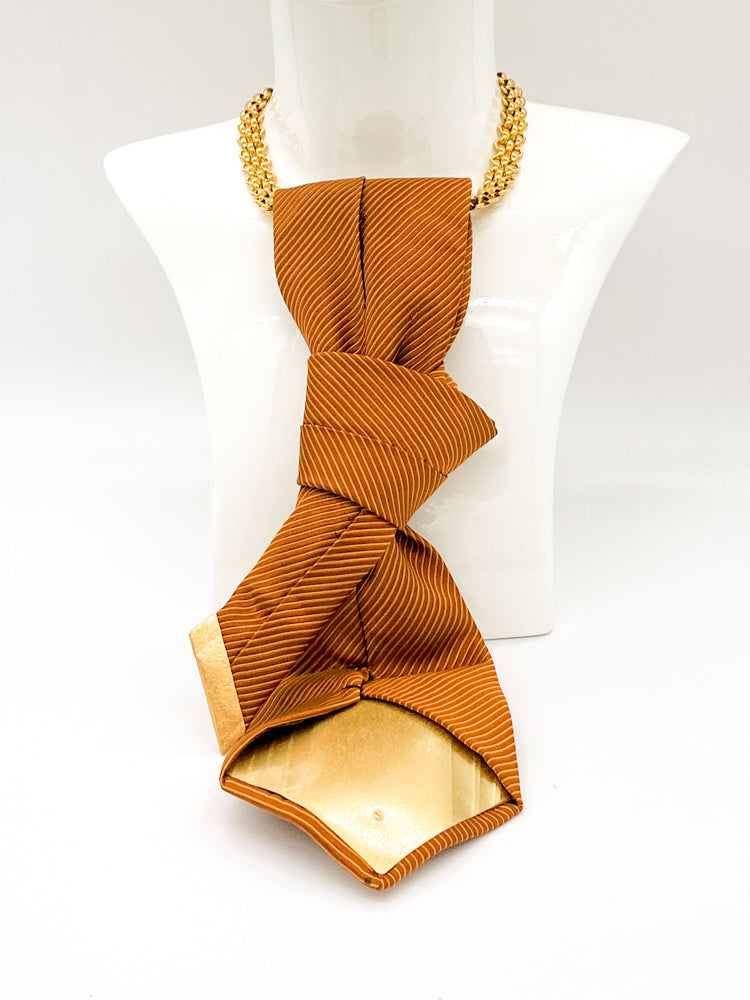 Golden Hour Neckwear Bold with Arianne Chain