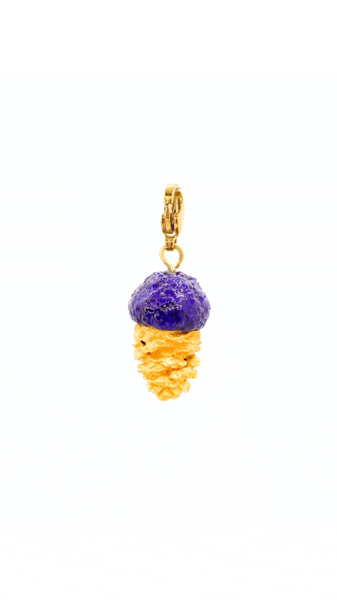 Pine Charm - Delice Purple Mix and match Pendant