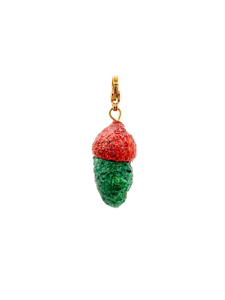 Pine Charm - Musgo Mix and match Pendant Red & Green Forest