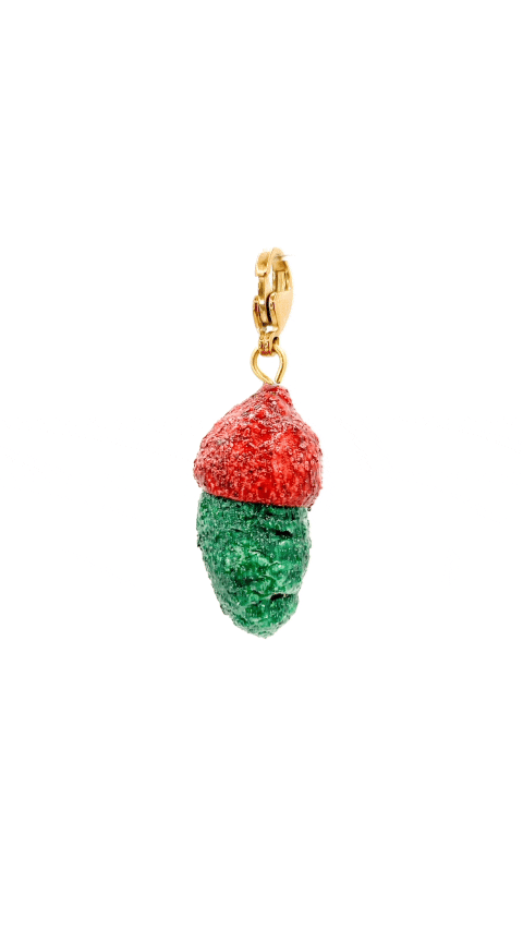 Pine Charm - Musgo Mix and match Pendant Red & Green Forest gif
