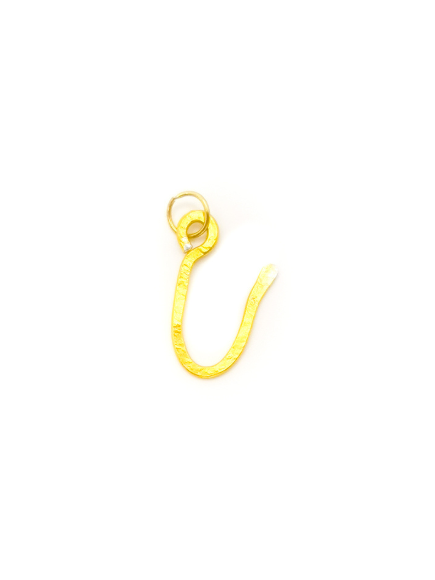 U - Letter Pendant